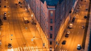 КИНО — Спокойная ночь. Санкт-Петербург с высоты птичьего полёта.