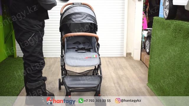 Прогулочная детская коляска чемодан Skillmax с бесплатной доставкой по Алматы смотреть онлайн