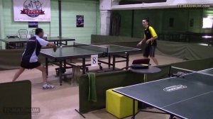 Короткий тест: накладки DONIC Acuda S1 max на основании DONIC Persson Dotec Off