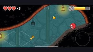 RED BALL 4, подземные ходы, уровень 61-70, красный шарик.