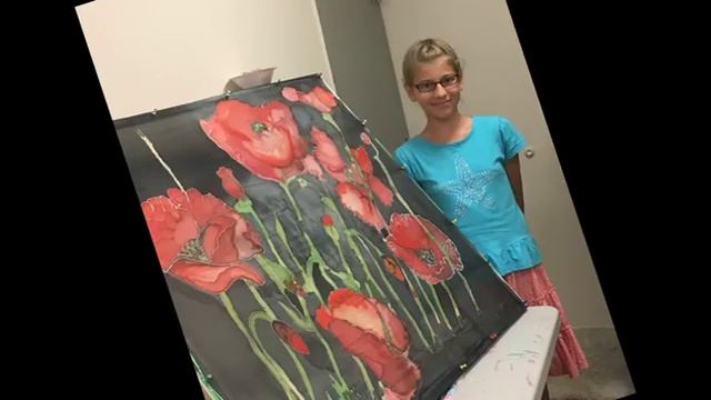 Мастер-класс Нарисуй свой Шелковый Платок. Батик. смотреть онлайн