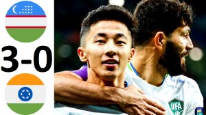 Узбекистан обыграл Индию! Файзуллаев забил!