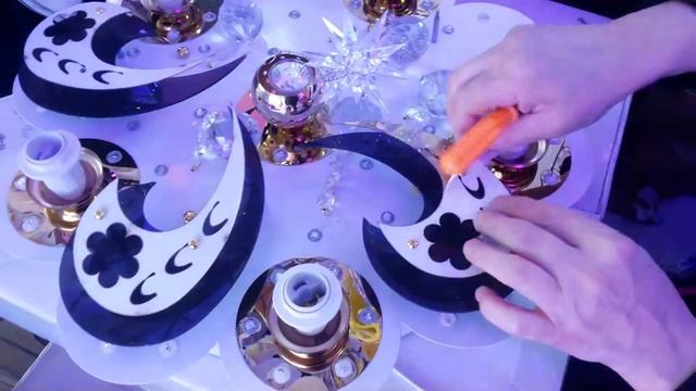Поэтапная сборка люстры Космос 5+1 ламп как собрать люстру своими руками!