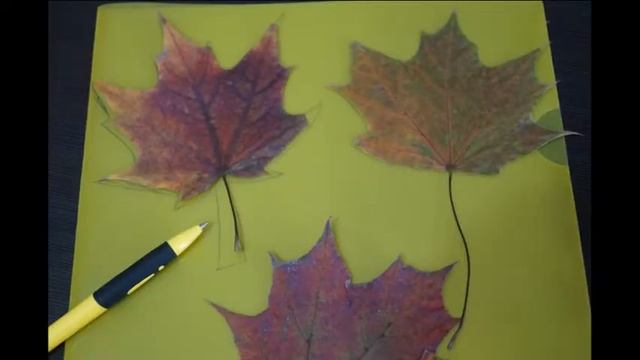 Мобиль с осенними листьями для ребенка своими руками смотреть онлайн