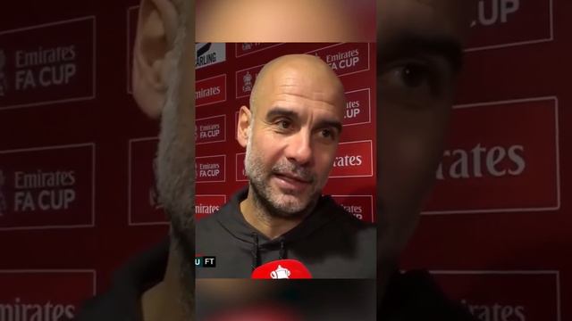 Pep Guardiola Postgame Interview - FA Cup Semifinal - City vs. Sheffield Utd. - Part 2- 04/22/23