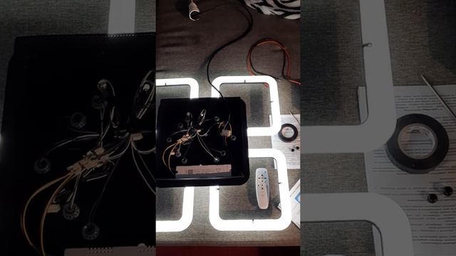 Что делать? Светодиодная люстра моргает и отключается смотреть онлайн