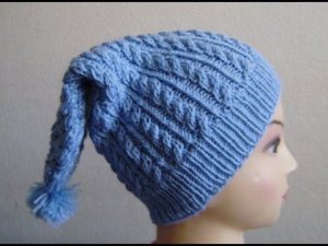 Шапочка Буратино спицами мастер-класс. Вязание с LusiTen! Детская шапочка Буратино! #ЛюдмилаТен