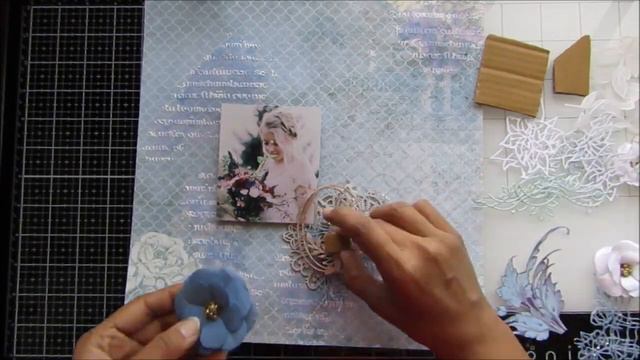 #dies_Fantasy Mixed Media Layout Process Video смотреть онлайн