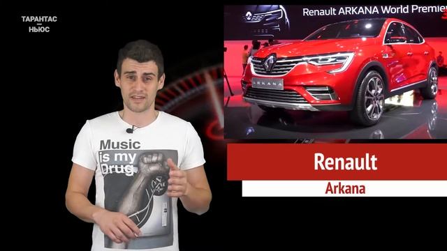Стали известны комплектации и цены нового кроссовера Renault Arkana смотреть онлайн