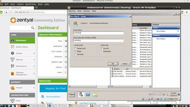 Zentyal as an additional Domain Controller of a Windows® Domain - Tutorial 2 смотреть онлайн