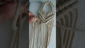 Мастер класс МАКРАМЕ начинающим. Плетение Кашпо часть.2 #макраме #плетение #кашпо #МК_МАКРАМЕ #узор