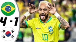БРАЗИЛИЯ 4-1 ЮЖНАЯ КОРЕЯ | Слова Неймара после матча | ЧЕМПИОНАТ МИРА 2022