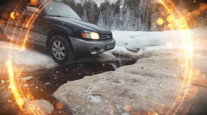 Синдром Субариста: Девушка за рулем едет лайт бездорожье на Forester