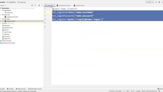 Part 23- Page Object Model (POM) Pattern in Robot Framework | Selenium with Python