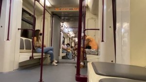 Метро София линия 2: перегон (Витоша-Сердика)