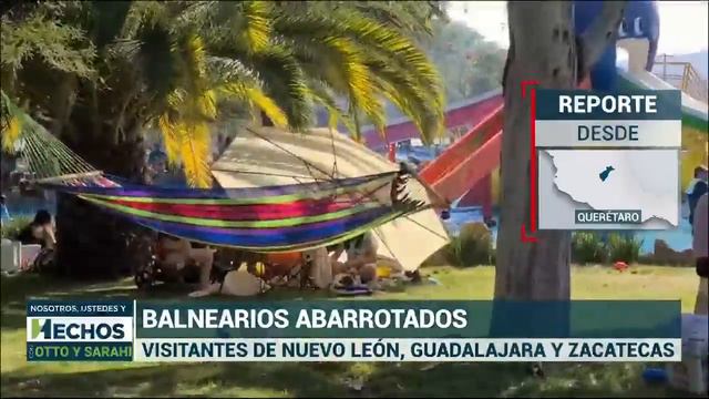 #SEMANASANTA | Así lucen los balnearios en la capital del país y el Edomex