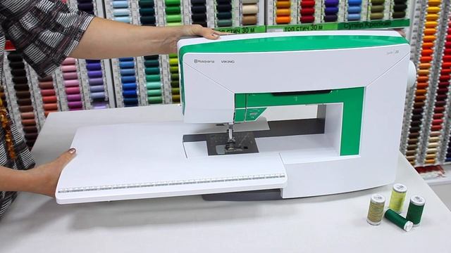 Husqvarna Viking Jade 20 - Обзор швейной машины смотреть онлайн