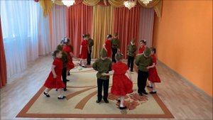 МАДОУ 134 Танцевальный коллектив Росинка танец В лесу прифронтовом 1