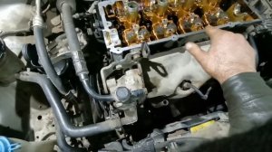 замена ремня грм и цепи elantra xz15 (g4ed) +кат№№