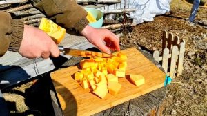 Как БЫСТРО и ПРАВИЛЬНО разделать ТЫКВУ
