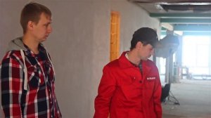 Декоративное покрытие "Американка" через хоппер ковш