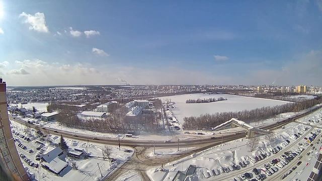 Киров 2 марта 2023 года: Солнечное гало, Юпитер с Венерой смотреть онлайн