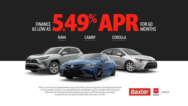 Need a great Certified Pre-Owned vehicle? Shop Baxter Toyota Lincoln this January смотреть онлайн