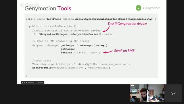 Genymotion 2.5 Android testing and continuous integration смотреть онлайн
