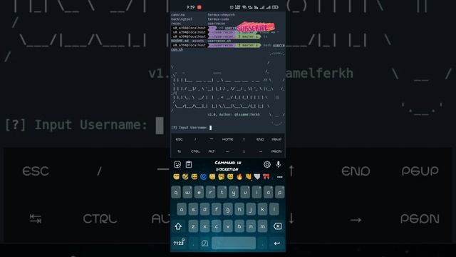 Find Some Usernames 75 Social Networks Termux Tool #termux #viral смотреть онлайн
