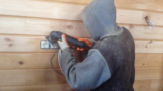 шлифовка бруса смотреть онлайн