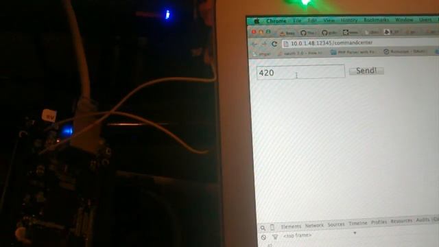 Beaglebone Black LED controlled via websockets смотреть онлайн
