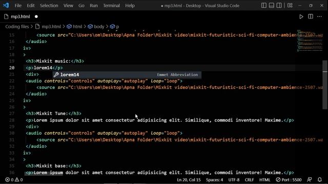 Make music progress in html | music mp3 #htmltutorial #css #python #html #javascript