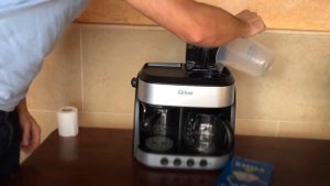 Operation of Qilive espress cofee combi q.5979