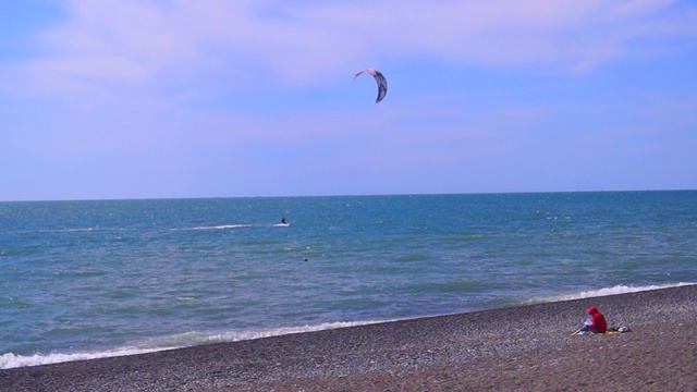 Море Адлер. Море прекрасно в любую погоду. Покой и умиротворение. Музыка Вадим Манцев (NikaDim)