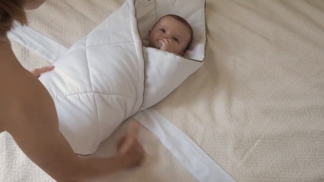Комплект одеяло и наволочка | HAPPY BABY | Как пеленать ребенка | Конверт на выписку