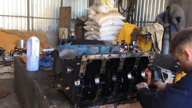 Ремонт Двигателя МТЗ 80 (часть 2) смотреть онлайн