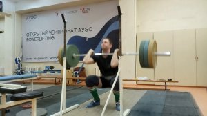 Присед 110x3 фронт