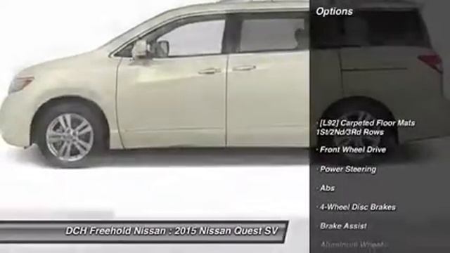 2015 Nissan Quest SV Freehold NJ 07728 смотреть онлайн