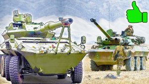 7 лучших КОЛЁСНЫХ ТАНКОВ ⭐ Мобильная мощь в деле : Centauro, Stryker и AMX-10RCR. Кто круче