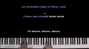 ?? Bloody Mary (НА АНГЛИЙСКОМ) Wednesday - Dance Song ● караоке | PIANO_KARAOKE ● ᴴᴰ + НОТЫ & MIDI