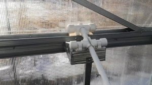 Авторское открывания форточек в теплице , своими руками , 5-я часть