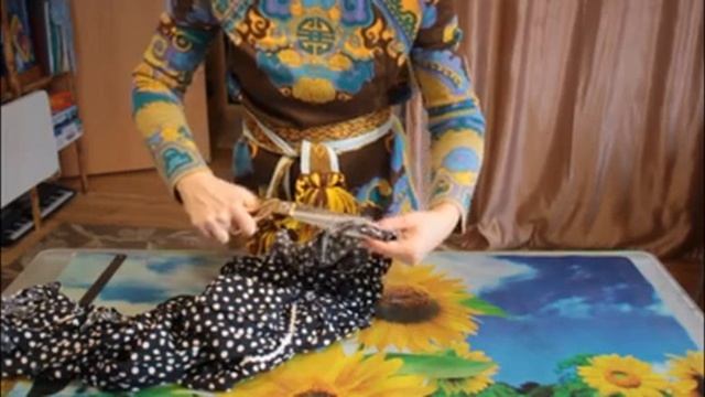 Пряжа из старых ХБ вещей. смотреть онлайн