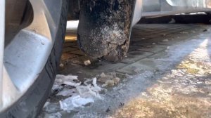 Установка брызговиков Мазда 5