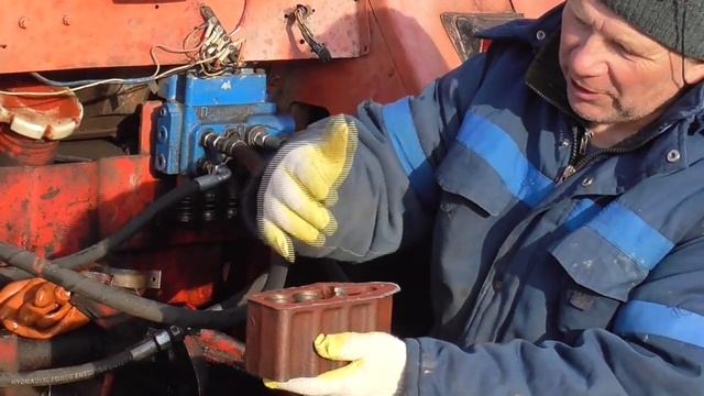 Ремонт гидрораспределителя ЗТМ-60(ЮМЗ)