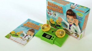 Набор для опытов Bondibon "Энергия фруктов" Французские опыты Науки с Буки