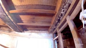 Подровнять кривые стены бани до вертикальности