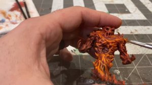 How to Paint the NOLZUR’S FIRE ELEMENTAL 🔥🔥🔥