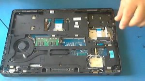 Dell Latitude E5470 / E5570 Skylake Disassemble + Thermal paste changing