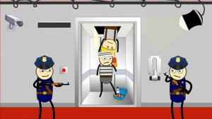Stickman Escape Lift Vs Fleeing The Elevator ~Funny Escape Games(By hantingting) Android Gameplay.