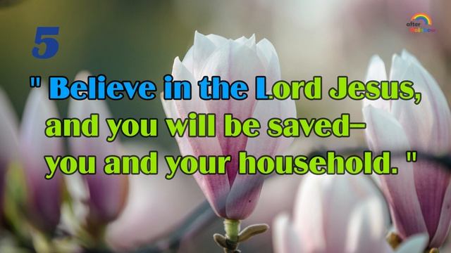 Acts 16:31 ★ Bible Verse | Bible Study for Kids